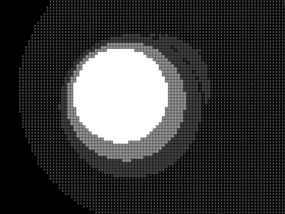 Pixel dither effect